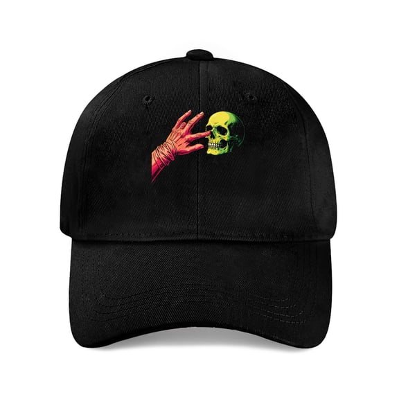 LNFAUEAPRINT Mummified Hand Reaching Skull Baseball Cap, Adjustable Dad Hat