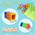 thumbnail image 2 of Jouets Magnétiques pour Enfants Grande Taille et Mini Blocs Magnétiques pour Enfants Ensemble de Construction Jouets pour Garçons Blocs de Construction, 2 of 5