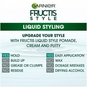 Garnier Fructis Style Shine and Hold Liquid Hair Pomade for Men, No Drying Alcohol, 4.2 oz.