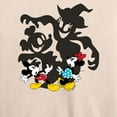 thumbnail image 3 of Mickey & Friends - Ghost Shadows  - Women's Lightweight French Terry Long Sleeve Shirt, 3 of 5