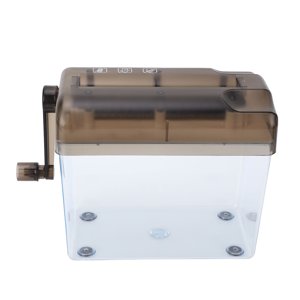 Mini Shredder main, petit shredder manuel portable pour bureau