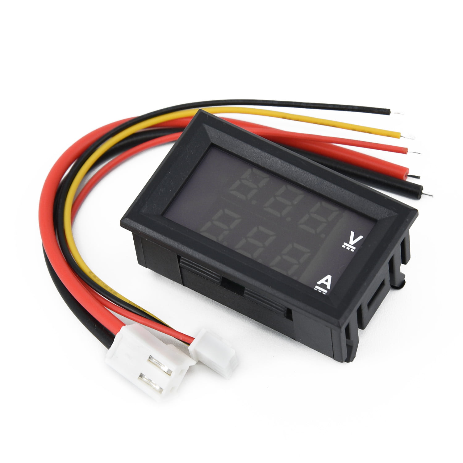 Details about   Mini Voltmeter Display Bright Red Size 2,5-30 V 2 Wires 