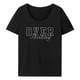 thumbnail image 2 of Camiseta de mujer Camiseta con cuello redondo Ropa de ajuste regular Ropa deportiva Camiseta básica para XL, 2 of 8