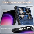 thumbnail image 4 of Military Grade Shockproof Case for Samsung Galaxy S23 Ultra 5G, Built-in N52 Magnetic Ring, Slide Camera Lens Cover, Rugged Heavy Duty Protective Phone Case, 4 of 8
