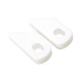 thumbnail image 3 of Protectores de manivela universales, fundas de silicona suave para brazo de manivela, cubierta para juego de bielas de bicicleta Blanco, 3 of 9