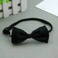 thumbnail image 6 of GASTROPOD Pet Bow Tie Decorative Nylon Solid Color Adjustable Dog Cat Bowknot Necktie for Shopping Bow Ties for Dogs Black, 6 of 7