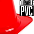 thumbnail image 6 of Crown Sporting Goods 15" High Hat Cones in Orange with Reflective Sleeve for Traffic Safety (Single), 6 of 6