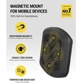 thumbnail image 2 of miduoudo-Magnetic Phone Holder for Car Dashboard with Extra Strong Magnet, Thick Metal Plate & 360° Rotation, Secure Cell Phone Car Mount for Large Phones Compatible with iPhone, Samsung, Not MagSafe, 2 of 4