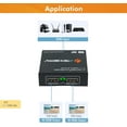 thumbnail image 4 of J-Tech Digital 1x2 HDMI Powered Splitter for Full HD 1080p & 3D Support One Input to Two Outputs, 4 of 7