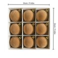 thumbnail image 3 of LEFXSMR Christmas Balls, 9pcs 3.15" Velvet Solid Christmas Ornaments Set, Hanging Christmas Decorations for Xmas Tree Mantel Porch Home Decor, 3 of 3