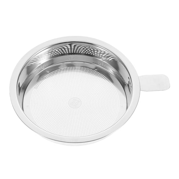 Filador de té de acero inoxidable para la cocina Use el filtro de aceite de larga duración Rater de malla reemplazable para cocinar el colador de grasas de grasa de malla fina