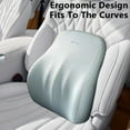 thumbnail image 6 of Automotive Headrest Lumbar Support Cushion, Foam Backrest for Car, Neck and Back Pain Relief, Ergonomic Driving Pillow for Comfortable Travel, Suitable for Most Car Seats, 6 of 6