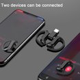 thumbnail image 1 of Gwong Electrónica MD03 VERDADERO STEREO COMPATIRO BLUETOOTH BLUETOOTH BLUETOOTH 5.0 Auriculares LED Pantalla digital 9D HiFi Estéreo Gancho de la oreja Auriculares inalámbricos para deportes, 1 of 6