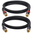 thumbnail image 1 of CESS-163-3f Cable de conexión de audio RCA premium de calibre 12 de alta resistencia (3 pies), 1 of 5