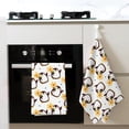 thumbnail image 4 of Sikiie Penguin With Flowers Waffle Weave Kitchen Dish Cloth,Super Absorbent Kitchen Dish Towels 16*26 Inches for Dish Rags Washing Dishes, Drying Dishes, 4 of 7