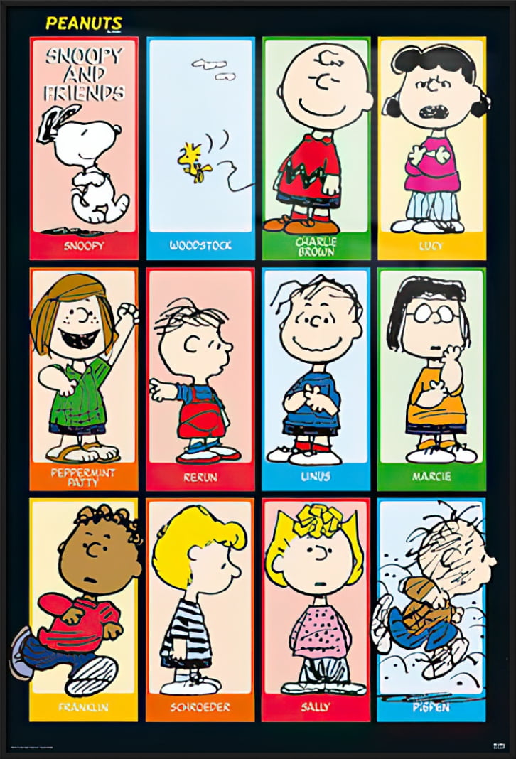 Woodstock Lucy Van Pelt All Star Peanuts Set : Snoopy Schroeder 