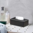 thumbnail image 4 of Leather Kleenex Box Holder With Magnetic Bottom Tissue Box Cover, 4 of 5