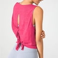 thumbnail image 2 of Women Summer Tops Women's Casual Short Sleeve T Shirt Breathable Comfortable Round Neck Tee For Sports And Wear Summer Autumn Top Wide Straps Top Long Whimsical Girls Girls 11 12 Bedroom Red XL, 2 of 4