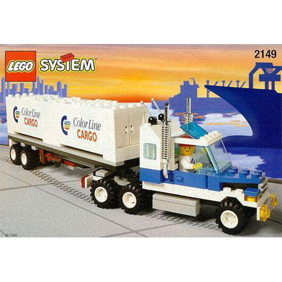 Pre-Owned System Color Line Container Set LEGO 2149