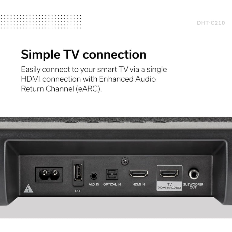 Denon DHT-C210 Dolby Atmos Sound Bar, 35