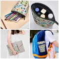 thumbnail image 5 of Picia Playing Video Games Print Telescopic Pencil Case, Telescopic Pen Holder Telescopic Pencil Pouch Bag Stationery Pencil Case Box Storage Organizer Makeup Bag, 5 of 6