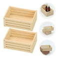 thumbnail image 5 of 6pcs Miniature Basket Decoration For Dollhouse Accessories Tiny For Mini House Supplies 1:12 Scale Mini Basket Decor Miniature Storage Bin, 5 of 8