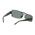thumbnail image 5 of Solar Shield Dioptics Unisex Rectangle Fashion Sunglasses Black, 5 of 8