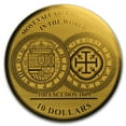 thumbnail image 1 of 2017 Solomon Isl. 1/100 oz Gold Million Dollar Collection (Spain), 1 of 5