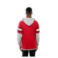 thumbnail image 5 of Men's New Era Red Kansas City Chiefs Twofer Layered Long Sleeve Hoodie T-Shirt, 5 of 5