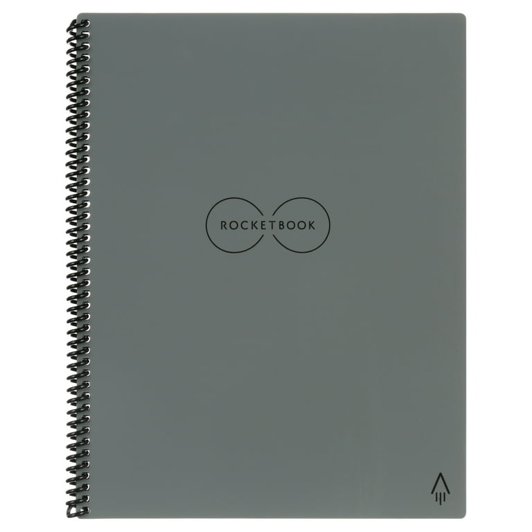 Rocket Book Smart Spiral Notebook 1 Subject 32 Page 8.5 x 11 Teal New  Open Box
