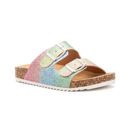 

Olivia Miller Girls Rainbow Destiny Sandals