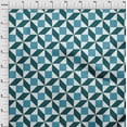 thumbnail image 3 of oneOone Georgette Viscose Fabric Triangle|Parallelogram & Square Geometric Printed Fabric 1 Yard 42 Inch Wide, 3 of 4