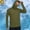 Army Green, variant on UPF 50+ Sun Hoodie Mens UV Protection Long Sleeve Rash Guard Hooded Shirts with Mask Cover Lightweight Fishing Athletic Shirts,Purple