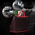 thumbnail image 3 of Abastado Soporte universal para bolso de mano con bolsillo de red de malla elástica para el bolso, teléfono, almacenamiento de documentos, barrera del asiento trasero para mascotas y niños (estándar,, 3 of 8