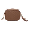 thumbnail image 2 of Bolsa Bolsos cruzados de moda PU Mujeres Cadenas de borlas de hombro pequeño (Marrón) Tmvgtek Para estrenar, 2 of 3