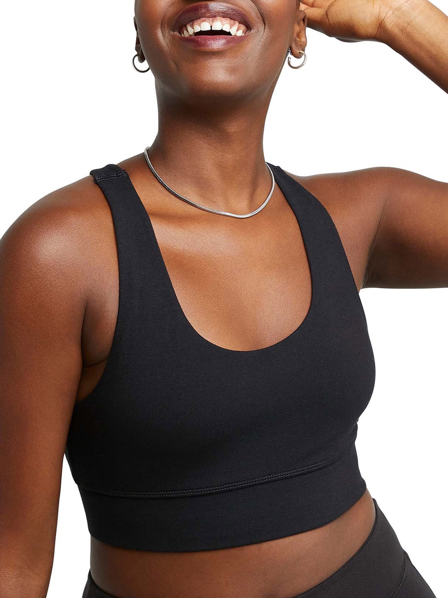 Hanes Originals Women's Longline Sports Bra