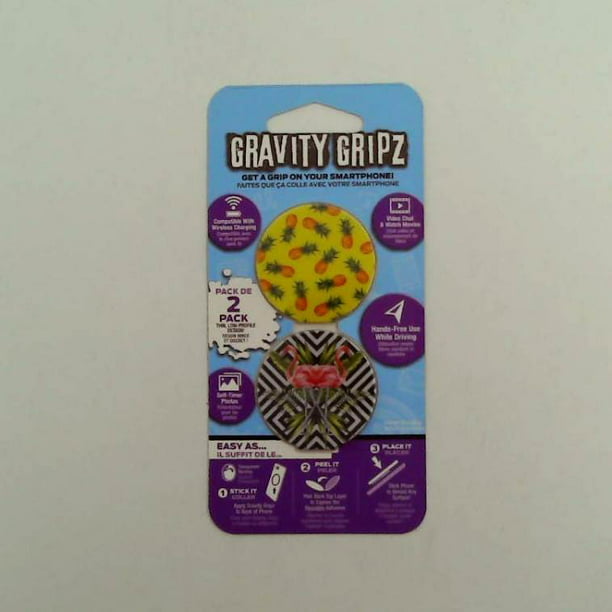 Retrak Etggpine Gravity Gripz 2pk Phone Ad Pineapl Walmart Com