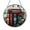 Acrylic 3.5 Inch, variant on Literary Books and Clover Suncatcher, Stained Glass Inspired Window Hanging for Reading Corners and Home Decor