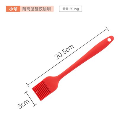 

all-in-one silicone brush baking tool set 3-piece scraper oil brush set ca tool silicone kitchen utensils baking cooking