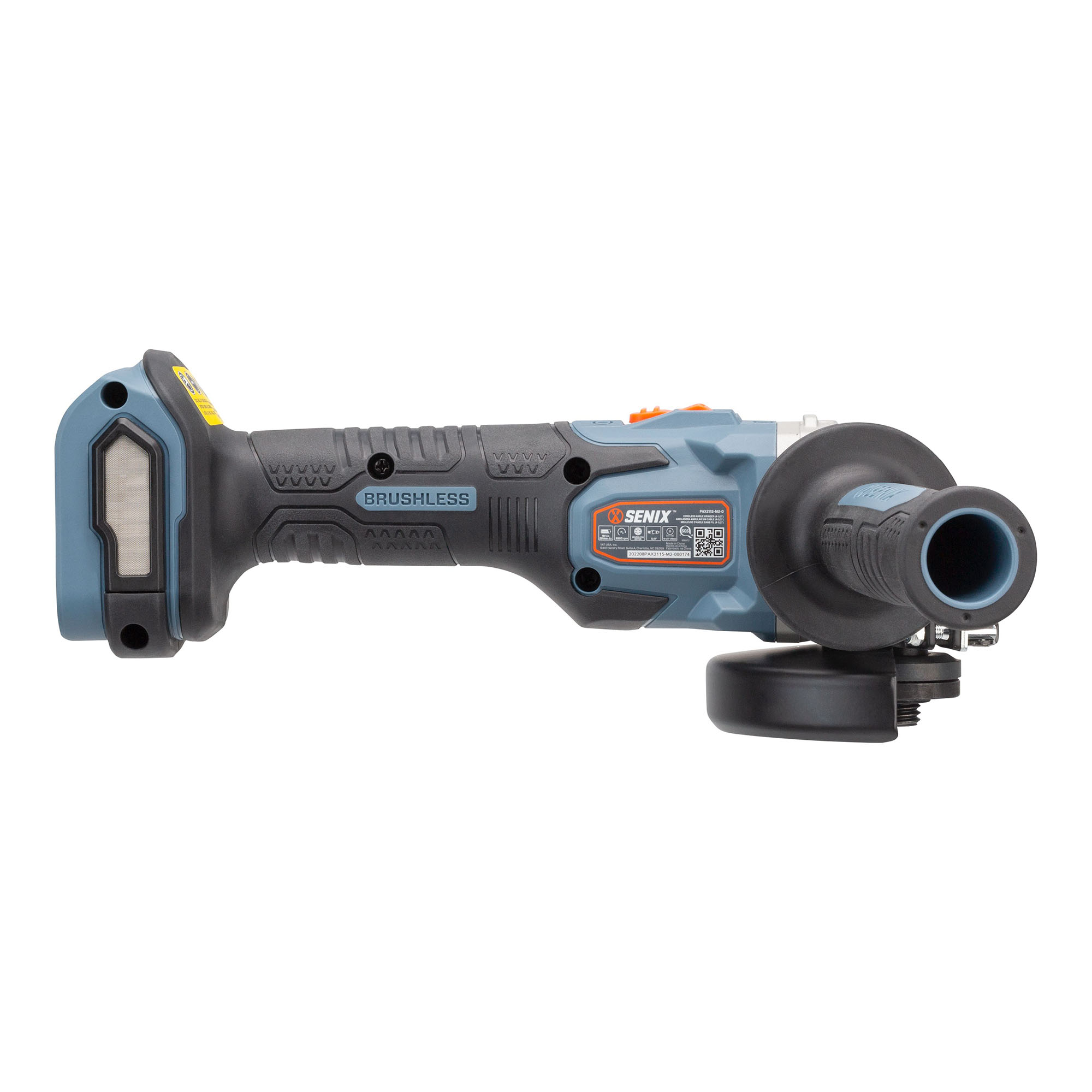Senix 20V Max Brushless 4.5-Inch Angle Grinder photo 6