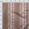 thumbnail image 3 of oneOone Cotton Cambric Brown Fabric Aaian Batik Dress Material Fabric Print Fabric By The Yard 56 Inch Wide, 3 of 4