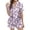 Purple, variant on Halloween Silk Pajamas Women Halloween Printed Short Pajama Set Two Piece Button Down Sleepwear Loungewear for Autumn Summer Red S