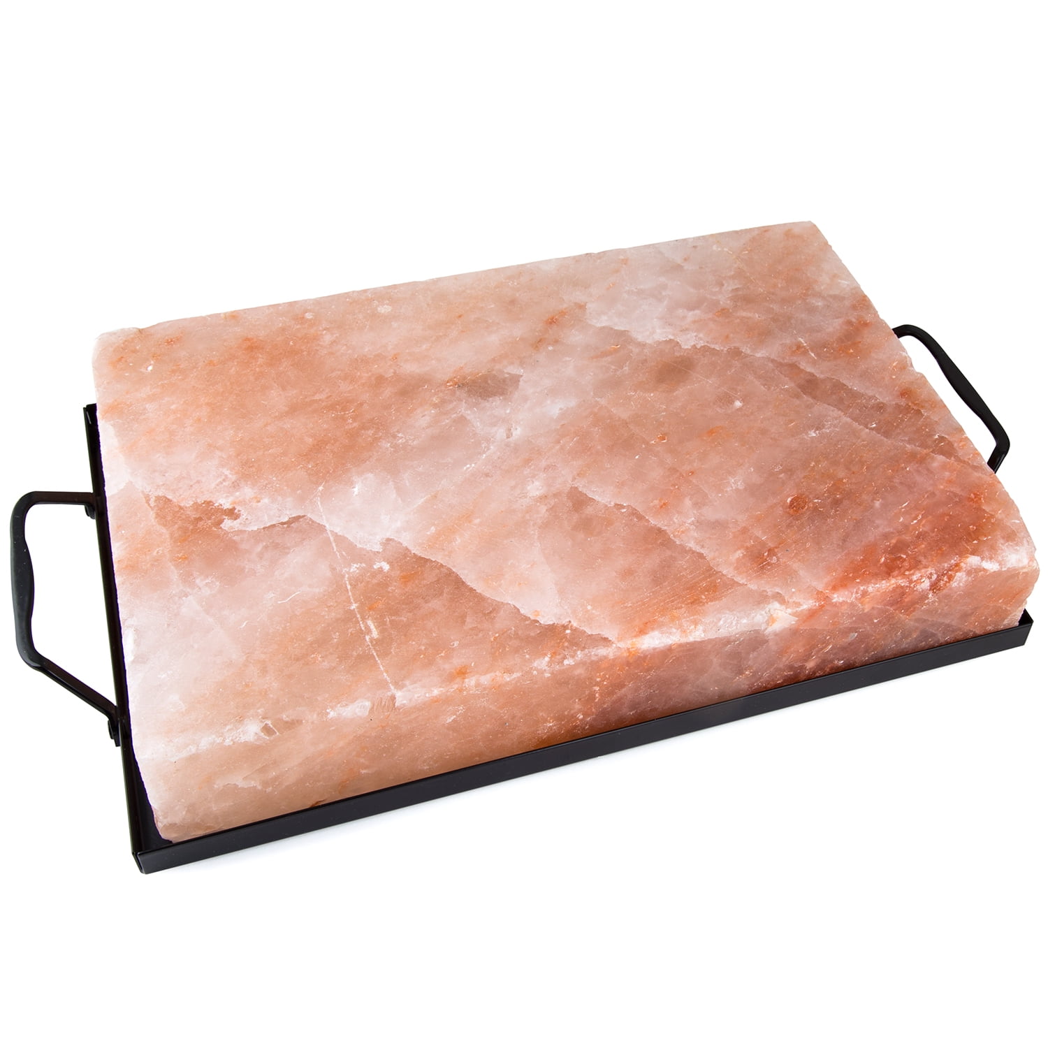 IndusClassic® RSP-07 Himalayan Salt Block, Plate, Slab for Cooking,  Grilling, Seasoning, And Serving (12 X 8 X 1.5)