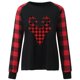 thumbnail image 5 of Pntutb - Camiseta holgada con estampado de moda para mujer, blusa de manga larga, cuello redondo, tops casuales Pntutb Pntutb-1609, 5 of 8