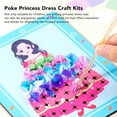 thumbnail image 3 of Poking Princess Dress Toys Princess Dress Up DIY 3D Painting Fine Motor Skill Toys Girl Jewelry Dress Up Toy Gifts ANGGREK Otros, 3 of 8
