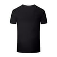 thumbnail image 5 of Fznquz Short Sleeve Mens Shirts Under $5.00 Black Plain Summer Crew Neck Casual T-Shirts M, 5 of 8