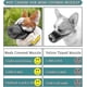 thumbnail image 1 of Dog Muzzle With Adjustable Straps Soft Mesh Covered Muzzles Compatible With Small Medium Large Dogs -szhg, 1 of 2