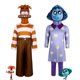 thumbnail image 2 of Disfraz de personaje de dibujos animados para adultos y niños, Cosplay de Inside Out 2, Joy, ansiedad, Ropa de baile de Halloween, Máscara, 2 of 5