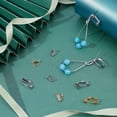 thumbnail image 3 of 32Pcs 2 Colors 2 Sizes Clip-on Earring Converters 304 Stainless Steel Clip-on Earring Findings 12/20.5mm Long Non Pierced Earrings Findings Ear Clips Earring Components for Earring Making, 3 of 5