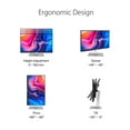 thumbnail image 6 of ASUS ProArt PA278CV Professional Monitor – 27", IPS, QHD (2560 x 1440), 100% sRGB, 100% Rec. 709, Color Accuracy ΔE < 2, Calman Verified, USB-C, DisplayPort Daisy-chaining, ProArt Preset, Ergo Stand, 6 of 6